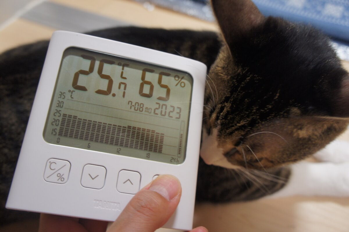 温度 湿度 変化 グラフ タニタ TANITA 温湿度計 TT-580 データロガー ロガー ペット 留守番オススメ