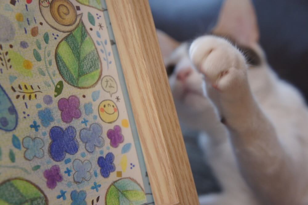あめつゆイラスト　なっつ。　ぷぅにゃん日和　インスタ企画　Instagram　当選　猫イラスト