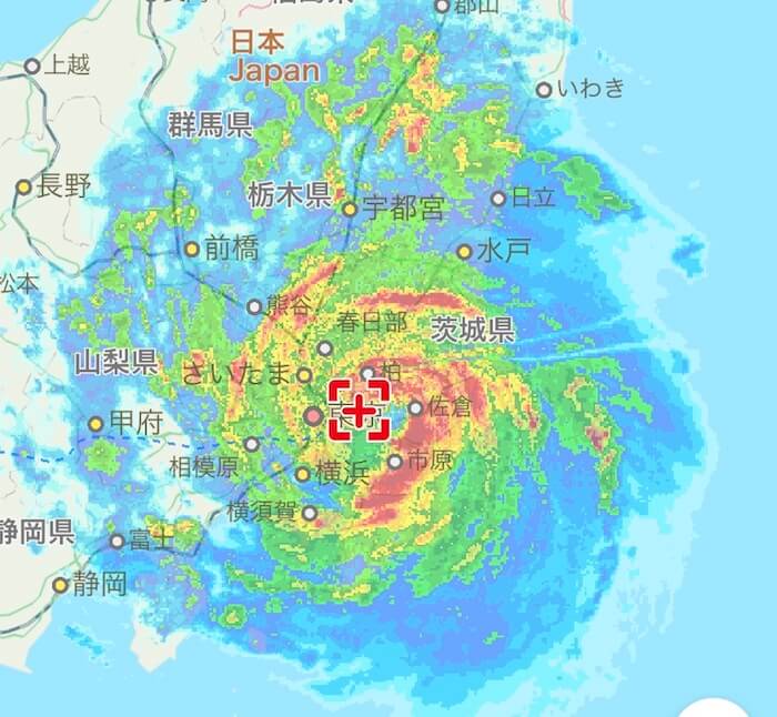 台風15号　関東直撃　関東上陸　被害　三毛猫　キジ白　猫の様子