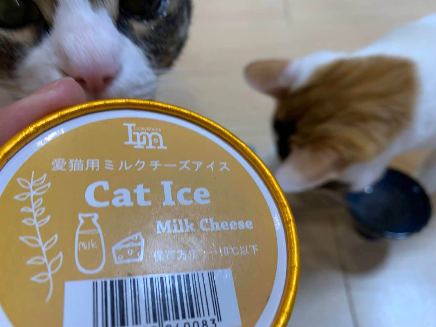 愛猫用ミルクチーズアイス　猫　スイーツ　アイス